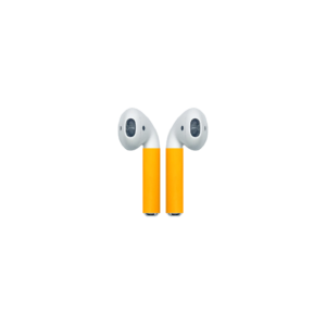 Orange Neon AirPod Sleeves