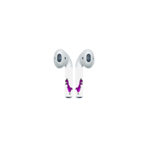 Purple T AirPod Sleeves