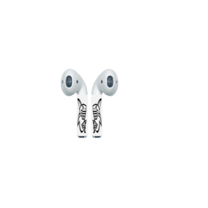 White Tribal AirPod Sleeves