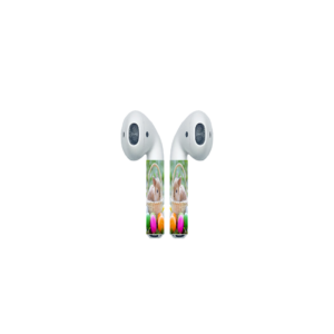 Baby Easter Bunny on AirPod Colors