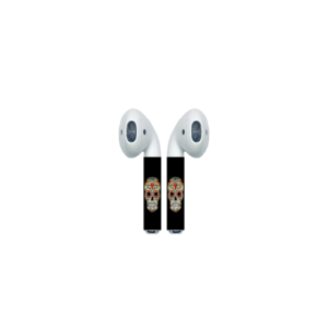 Day of Dead Skull on AirPod Colors