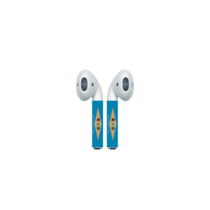 Delaware State Flag on AirPod Colors
