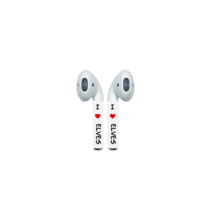 I Love Elves on AirPod Colors