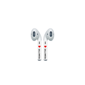 I Love Halloween on AirPod Colors