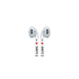 I Love Santa on AirPod Colors