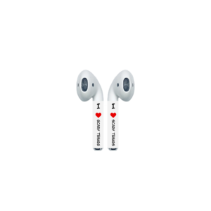 I Love Scary Things on AirPod Colors