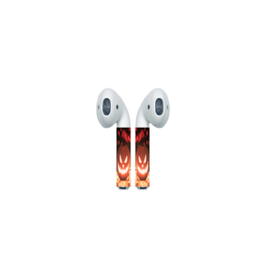 Jack O Lantern Evil on AirPod Colors