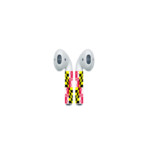 Maryland State Flag on AirPod Colors