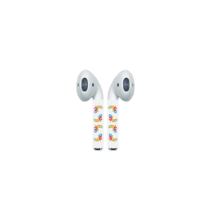 Hibiscus Beach Flowers on AirPod Colors