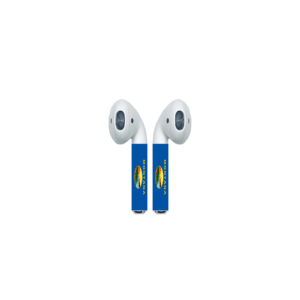 Montana State Flag on AirPod Colors
