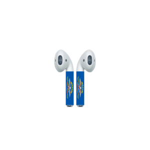 North Dakota State Flag on AirPod Colors