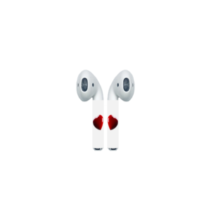 Shiny Heart on AirPod Colors
