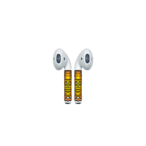 Tiki Face on AirPod Colors