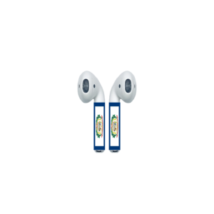 West Virginia State Flag on AirPod Colors