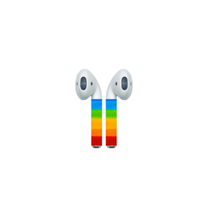 Rainbow AirPod Colors